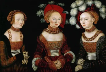 The Princesses Sibylla, Emilia and Sidonia of Saxony